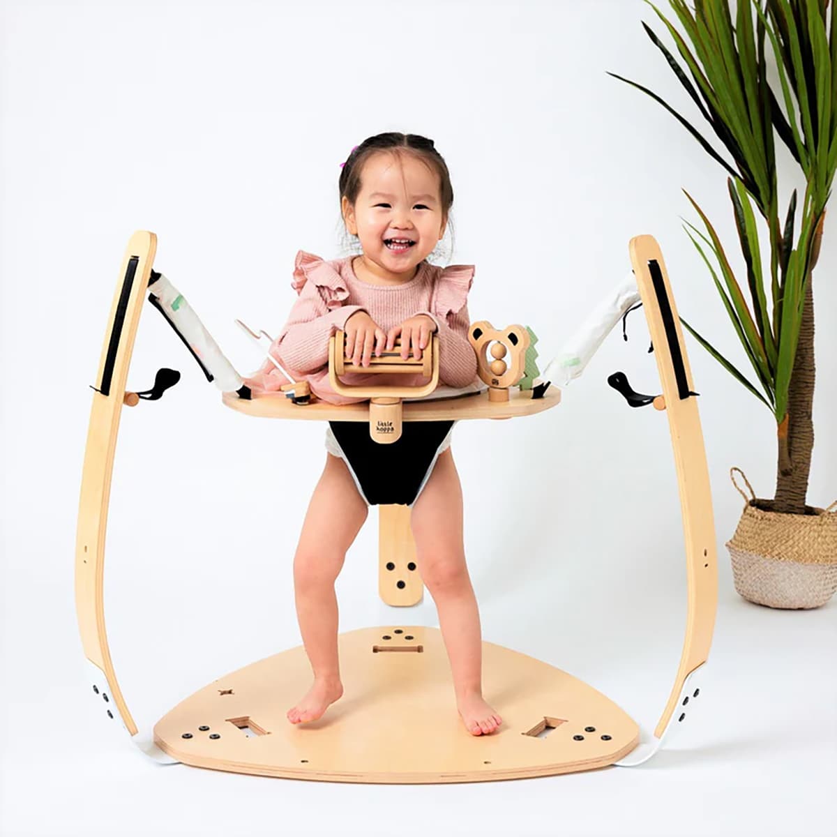 Wooden Baby Bouncer Modern & Sustainable Little Hoppa®