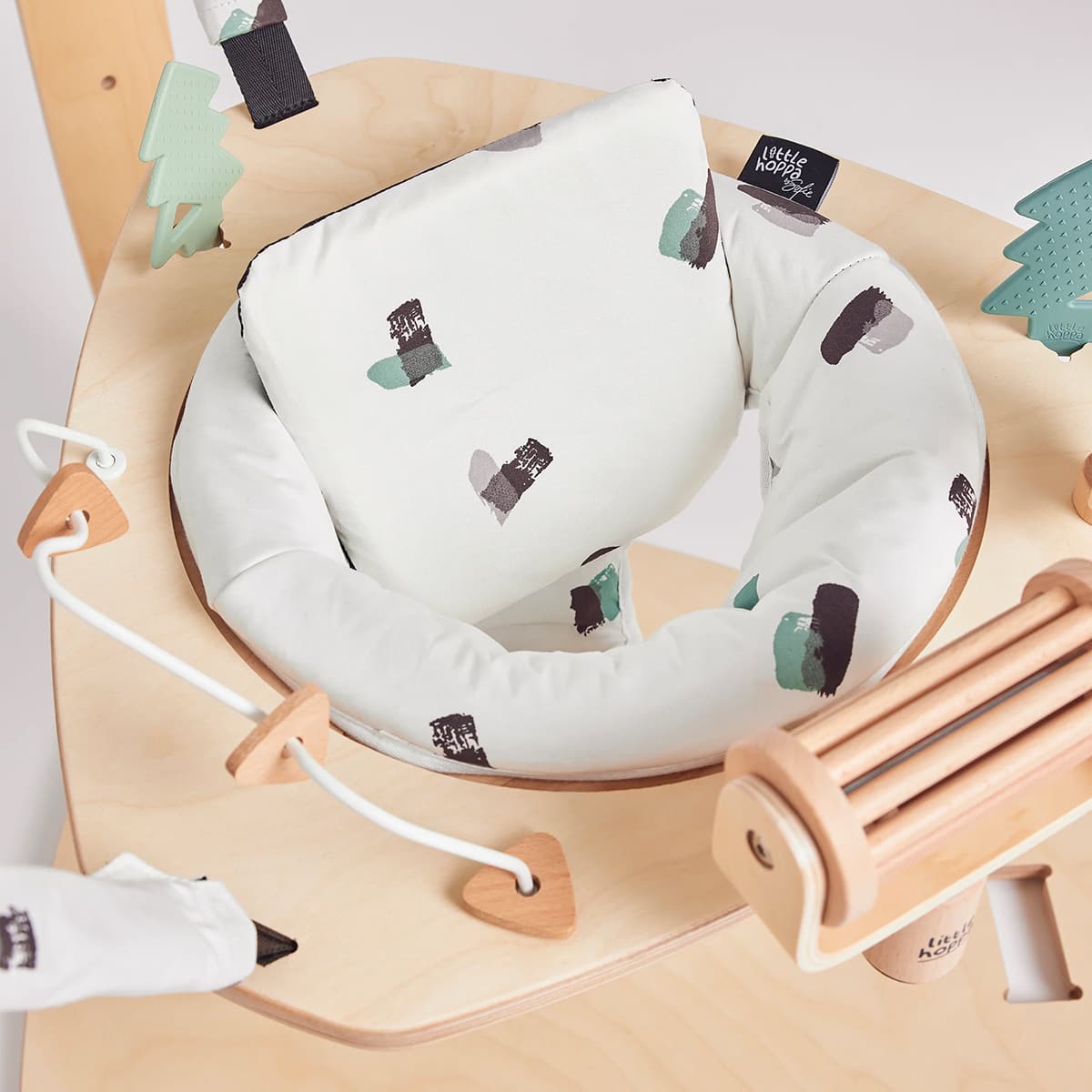 Wooden Baby Bouncer Modern & Sustainable Little Hoppa®
