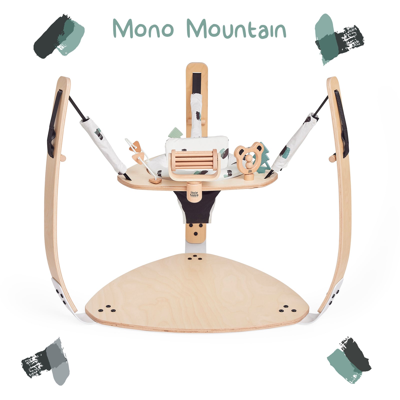 Little Hoppa® Wooden Baby Bouncer