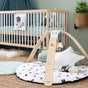 Little Hoppa ® 3-in-1 Wooden Baby Gym, Bouncer and Activity Table
