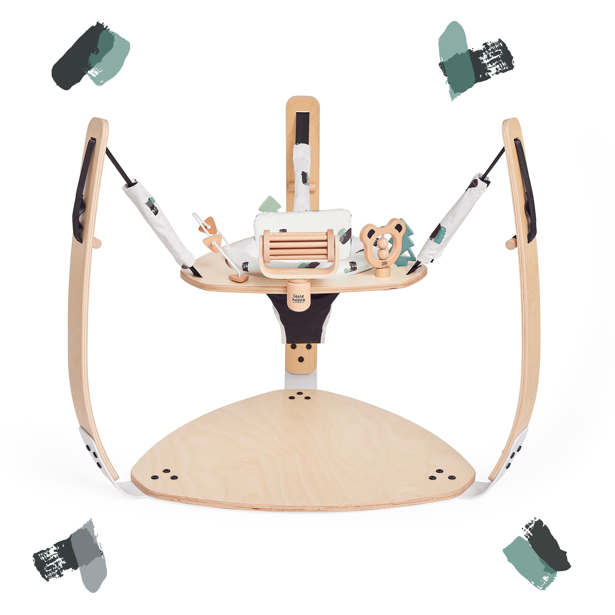 Little Hoppa® Wooden Baby Bouncer