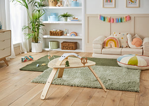 Little Hoppa ® 3-in-1 Wooden Baby Gym, Bouncer and Activity Table
