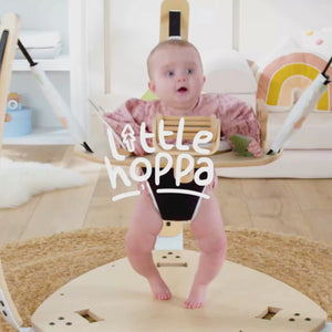 Little Hoppa ® 3-in-1 Wooden Baby Gym, Bouncer and Activity Table