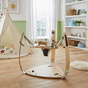 Little Hoppa ® 3-in-1 Wooden Baby Gym, Bouncer and Activity Table
