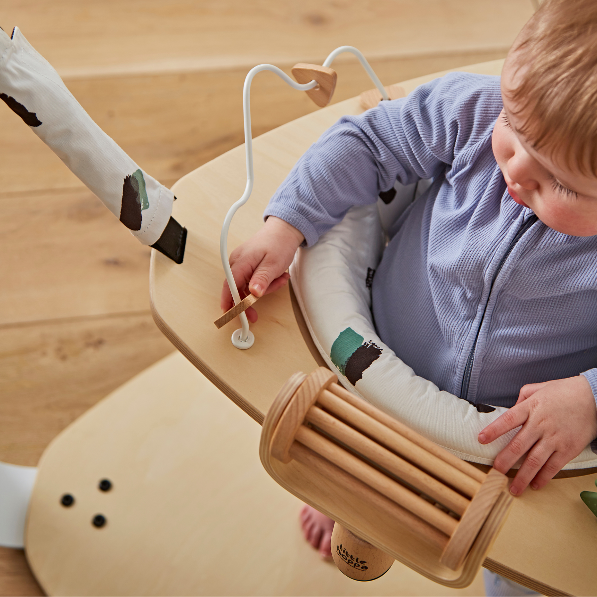 Little Hoppa® Wooden Baby Bouncer